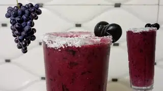 Black Grapes Juice (Halal Wine) #juice #viral #trending 