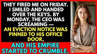 Fired Me on Friday &mdash; By Monday, the CEO Found an Eviction Notice on His Office Door.