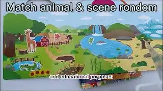 Reusable Sticker Book for Toddlers