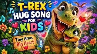 Tiny Arms, Big Heart ❤️ | T-Rex Hug Song for Kids