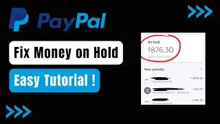 How To Fix Money On Hold In Paypal - Paypal Money On Hold !