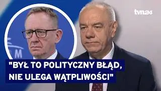 Sasin o działce pod CPK: na pewno to był polityczny błąd @tvn24