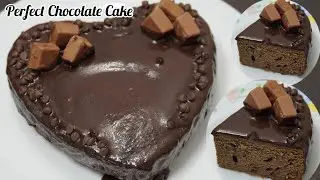 Chocolate Cake Recipe for Beginners Homemade Delight|Perfect Soft Fluffy Chocolate Cake|Cake Recipe