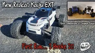 Redcat Kaiju Ext First Run...Fail! But Fixed