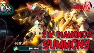 21K Diamonds F91 Gundam (MEPE Mode) Summons (Gundam UC Engage)