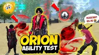 FREEFIRE  ORION CHARACTER ABILITY TEST | FF NEW CHARACTER | FREEFIRE NEW CHARACTER  | OB39 UPDATE