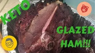 The Best Keto Christmas Glazed Ham! Keto Christmas! Keto Cooking!