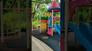 Bermain bersama aa koko dan ochad di outdoor playground discovery hotel