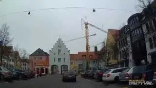 D: Neumarkt i.d.OPf. Fahrt durch die Stadt. Februar 2015