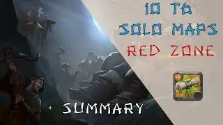 Albion Online | 10 T6 Solo Maps | RedZone | +Summary (Worth it?)