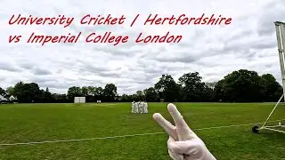 🔥 University Cricket: Hertfordshire vs Imperial College London 🏏 | Full Match Highlights on GoPro 13