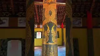 This is the beautiful temple dating from 19th century is one of the oldest in Kratie #travel #shorts