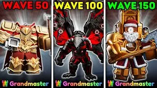 Cosmic Units Part.2 Grandmaster's VS ENDLESS MODE! (Skibidi Tower Defense)