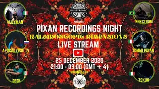 TSKUN (PIXAN RECORDINGS) LIVE STREAM FOR BLISSTRONIC (#KALEIDOSCOPICDIMENSIONS) FROM ITALY