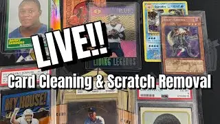 Wednesday Night Live: Card Cleaning and Scratch Removal