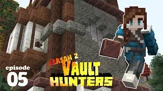 Vault Hunters 1.18 SMP: Episode 5 &ndash; Building a Wizard Hunter Tower!