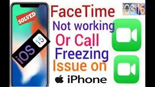 iOS 15 Fix FaceTime Not Working Or Freezing Issue on iPhone  iPad  Facetime Call Freezing Issue