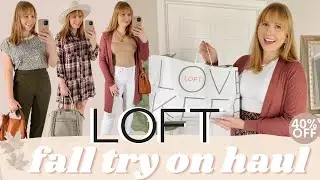LOFT FALL 2021 TRY ON HAUL | LOFT Clothing Haul, Work Outfits, Teacher Outfit Ideas 2021