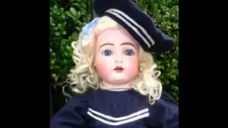 ANTIQUE VICTORIAN BISQUE HEAD DOLLS