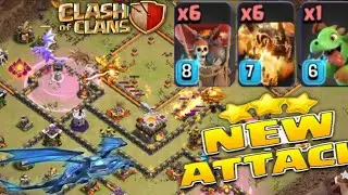 town hall 11 super dragon attack strategy CWL 2023 | Clash of Clans