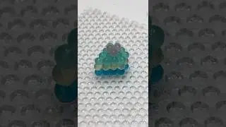 play aquabeads make sea salt cheesecake🍰 #aquabeads #diycrafts #waterbeads #asmr