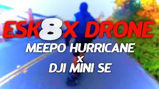 ESK8 Meepo Hurrincane In The Bay Area x DJI MINI SE Drone ARIAL SHOTS [All That We Know]