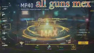 all guns mex in 5 level free fire gun mex
