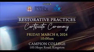 Restorative Practices Certification Ceremony