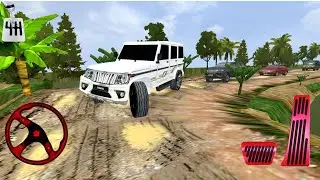 🚙 Mahindra Bulero #4X4 Off road Village Map #Bus simulator indonesia #Gameplay #Bussidmod # Add #