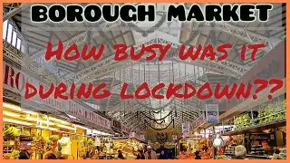 1000 year old British market in London 🇬🇧  London City walk/ BOROUGH MARKET