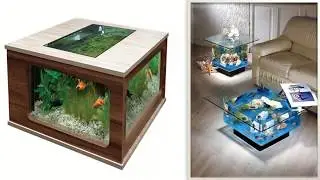 Creative DIYs: TOP5 aquarium coffee table or fishtank coffee Table ideas