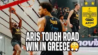 BRYN FORBES LEADS ARIS TO THEIR FIRST ROAD WIN!! 😤 | CINEMATIC Highlights vs Panionios 🇬🇷