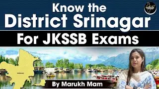 Lec-20 History of Srinagar District For #jkpconstable By Marukh Mam #jkssb #jkpconstablesyllabus