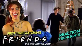 Leia shocked by FRIENDS 1x6 