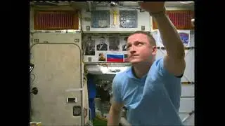 Expedition 65 Soyuz MS 18 Hatch Opening Welcome Ceremony - April 9, 2021