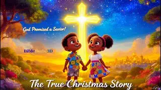 Afrobeats Christmas Song for Kids | God Promised a Savior |  Gen: 3:15 & Gen:12:3 | BibleBuds3D