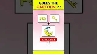 Guess The Cartoon : Guess Cartoon Name #shorts #ytshorts #viral #trending