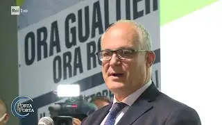 Roberto Gualtieri è il nuovo sindaco di Roma - Porta a porta 19/10/2021