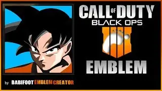 COD BO4 EMBLEM TUTORIAL - Goku DBZ