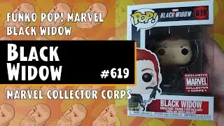 Funko Pop Marvel: Black Widow - #619 - Exclusive Marvel Collector Corps // Just One Pop Showcase