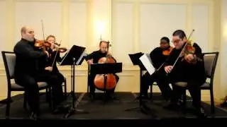 Amernet String Quartet with Chauncey Patterson - Brahms op. 111, Mvmt. 4 conclusion