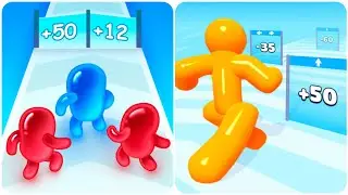 Max Update Gameplay Noob Vs Pro Tall man Run Vs Join Blob Clash