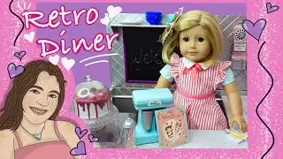 Kit Works at the Our Generation Doll RETRO DINER!!! ***ROLEPLAY***