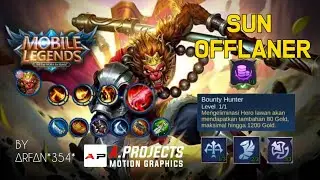 GAMEPLAY -  Solo Offlaner SUN by ∆RF∆N*354* | MOBILE LEGENDS BANG BANG