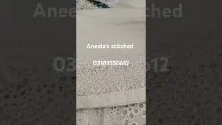 Aneela's stitched luxury embroidery stitched 3 piece lawn collection sale 2025