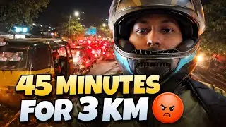 45 Minutes for Just 3 KM 😡 | Bangalore Traffic Reality | Office Life Vlog