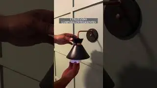 ARANDELA - F&aacute;cil Instala&ccedil;&atilde;o e Sem parte El&eacute;trica