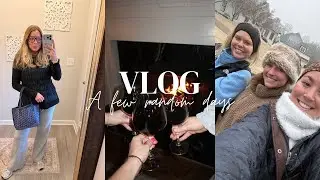 VLOG: cooking dinners, snowed in, and more! 