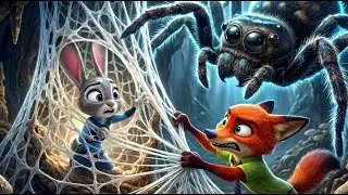 Zootopia 2: Judy TRAPPED by Giant Spider! 😱 Can Nick Save Judy?