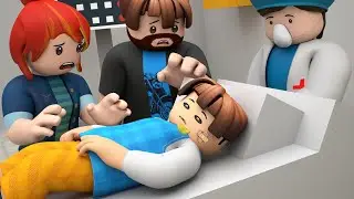 ROBLOX LIFE: Unlucky Child and Gold Sister, Full Story - Roblox Animation